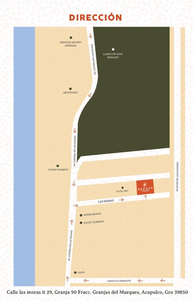 Papaya Condo Acapulco Diamante -Solo Adultos Ngoại thất bức ảnh